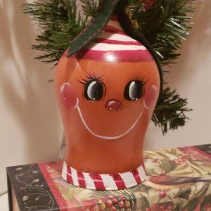 Ginger Bread Christmas Candle Wine Glass Holder